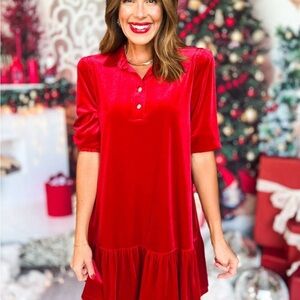 SSYS VELVET PHOEBE DRESS